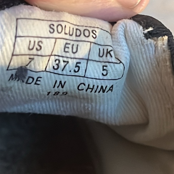 Soludos slip on velvet sneaker elephants size 7 - Picture 9 of 10